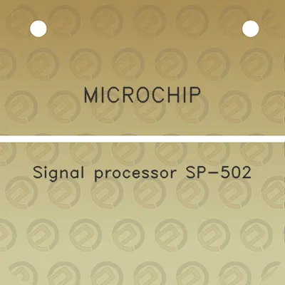 microchip-signal-processor-sp-502