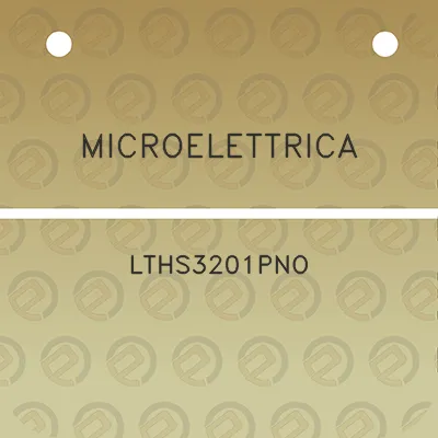 microelettrica-lths3201pno