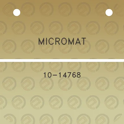 micromat-10-14768