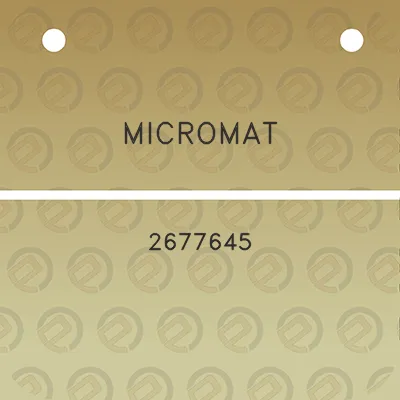 micromat-2677645