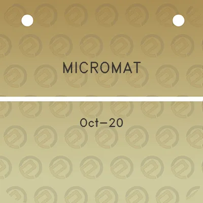 micromat-oct-20