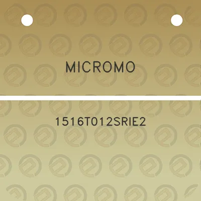 micromo-1516t012srie2