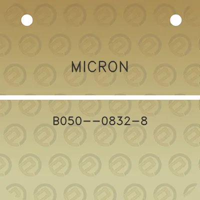 micron-b050-0832-8