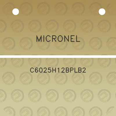 micronel-c6025h12bplb2