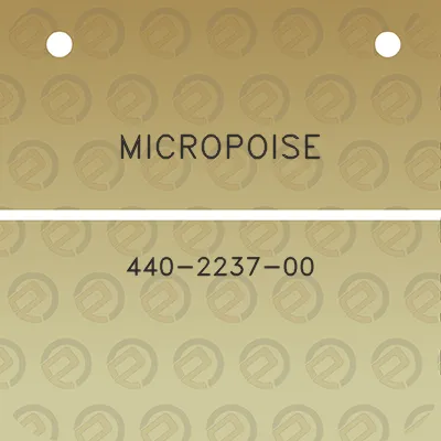 micropoise-440-2237-00