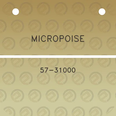 micropoise-57-31000