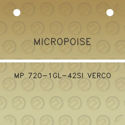 micropoise-mp-720-1gl-42si-verco