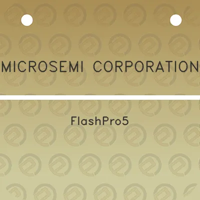 microsemi-corporation-flashpro5