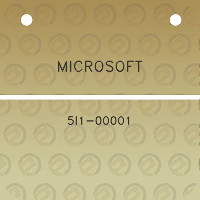 microsoft-5i1-00001