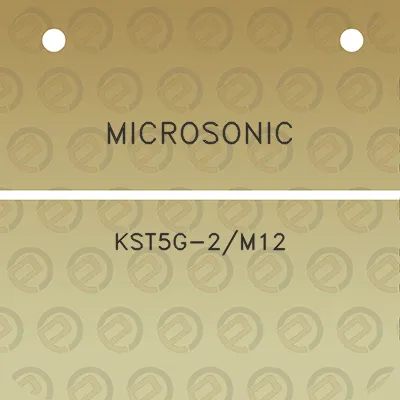 microsonic-kst5g-2m12