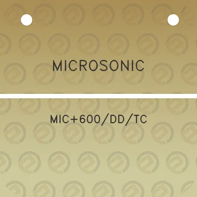 microsonic-mic-600ddtc