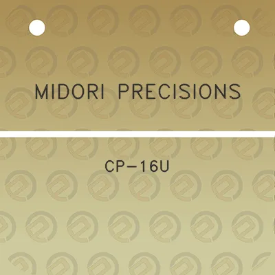 midori-precisions-cp-16u