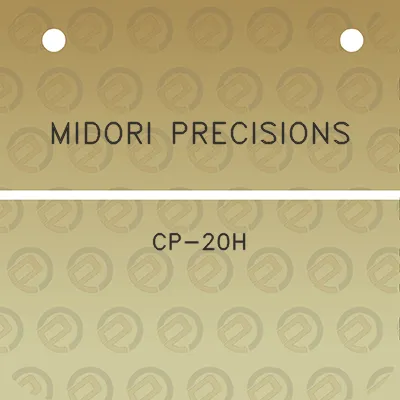 midori-precisions-cp-20h