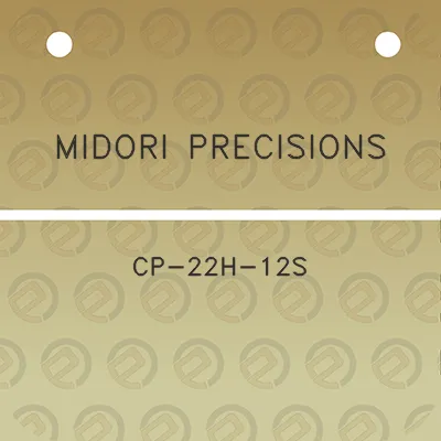 midori-precisions-cp-22h-12s