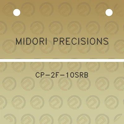 midori-precisions-cp-2f-10srb