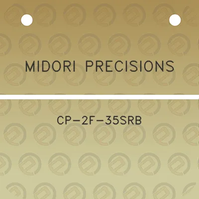 midori-precisions-cp-2f-35srb