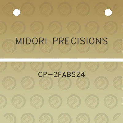 midori-precisions-cp-2fabs24