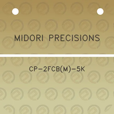 midori-precisions-cp-2fcbm-5k