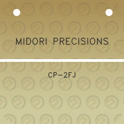 midori-precisions-cp-2fj