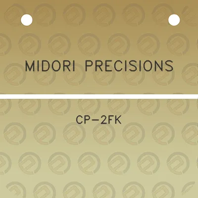 midori-precisions-cp-2fk