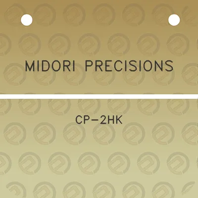 midori-precisions-cp-2hk