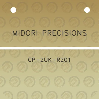 midori-precisions-cp-2uk-r201