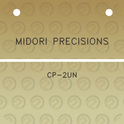 midori-precisions-cp-2un