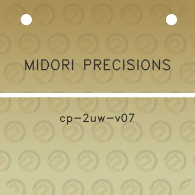 midori-precisions-cp-2uw-v07