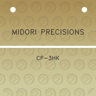 midori-precisions-cp-3hk