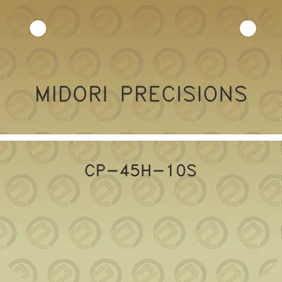 midori-precisions-cp-45h-10s