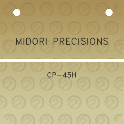 midori-precisions-cp-45h