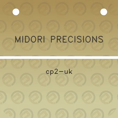 midori-precisions-cp2-uk