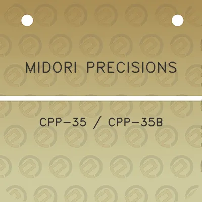 midori-precisions-cpp-35-cpp-35b