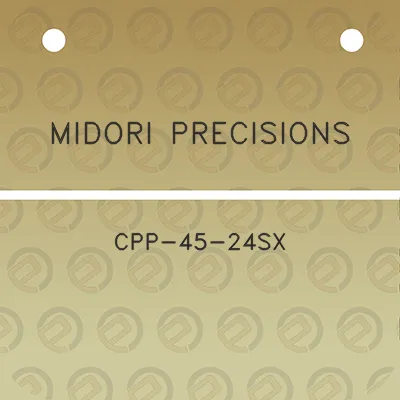 midori-precisions-cpp-45-24sx