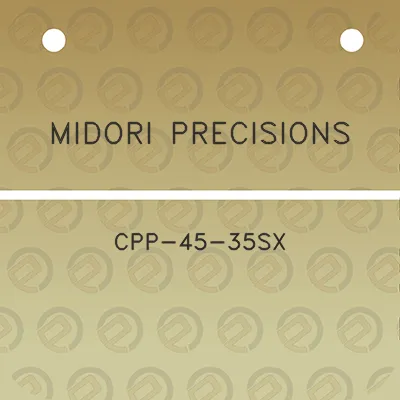 midori-precisions-cpp-45-35sx