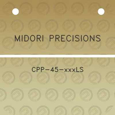 midori-precisions-cpp-45-xxxls