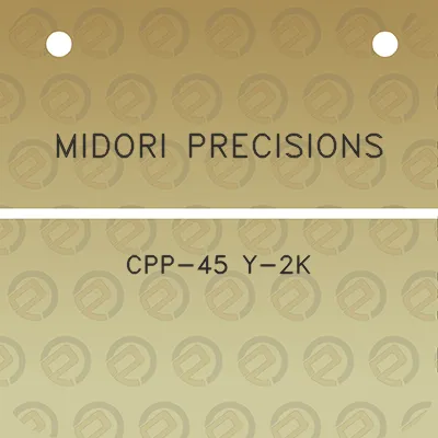 midori-precisions-cpp-45-y-2k