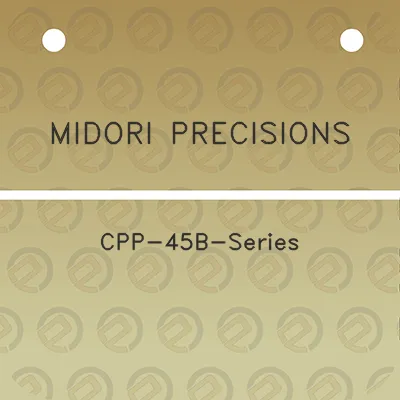 midori-precisions-cpp-45b-series