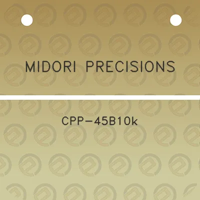 midori-precisions-cpp-45b10k