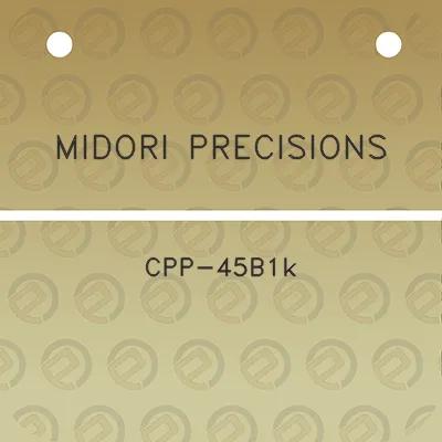 midori-precisions-cpp-45b1k