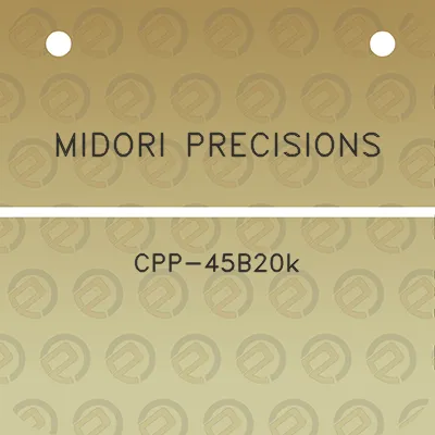 midori-precisions-cpp-45b20k