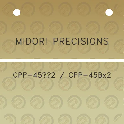 midori-precisions-cpp-452-cpp-45bx2