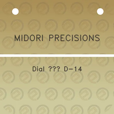 midori-precisions-dial-d-14