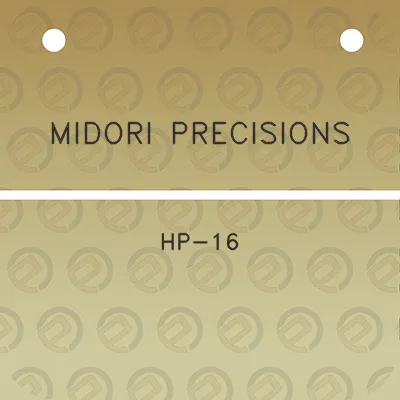 midori-precisions-hp-16