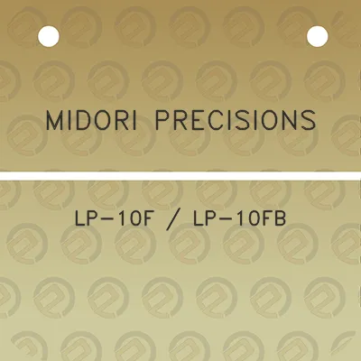 midori-precisions-lp-10f-lp-10fb