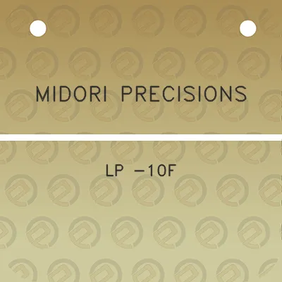 midori-precisions-lp-10f