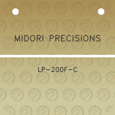 midori-precisions-lp-200f-c