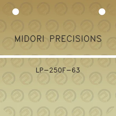 midori-precisions-lp-250f-63