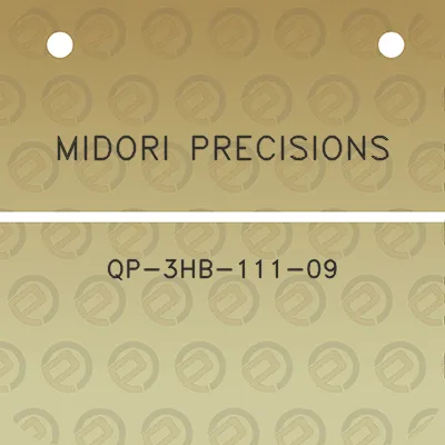 midori-precisions-qp-3hb-111-09