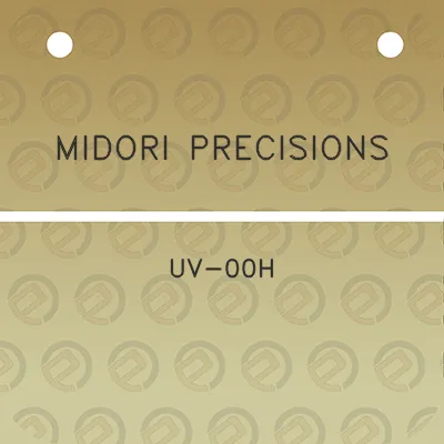 midori-precisions-uv-00h